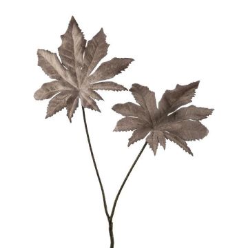 Rama artificial de Aralia JOMLER, antracita, 50 cm Rama artificial de Aralia JOMLER, antracita, 50 cm