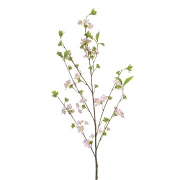 Rama artificial de flores de manzano DEXTOR con flores, rosa claro, 95 cm