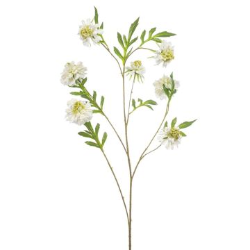 Rama artificial Scabiosa RUXTER, blanca, 115 cm