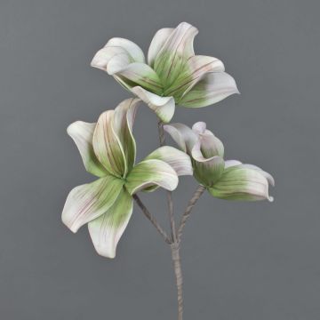 Magnolia artificial VERONA, rosa-verde, 40cm, Ø10-14cm