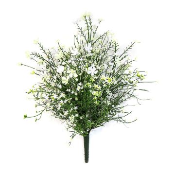 Flor artificial de gypsophila en varilla, crossdoor, crema, 45 cm