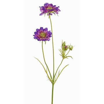 Scabiosa artificial ANDIA, lila-violeta, 80cm, Ø8-10cm