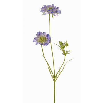 Scabiosa artificial ANDIA, azul-lila, 80cm, Ø8-10cm