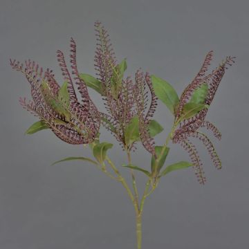 Pieris artificial VILLADS, burdeos, 40cm