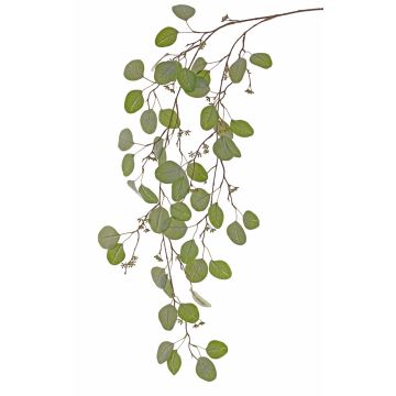 Rama de eucalipto artificial MURZIM con frutos, verde, 145cm