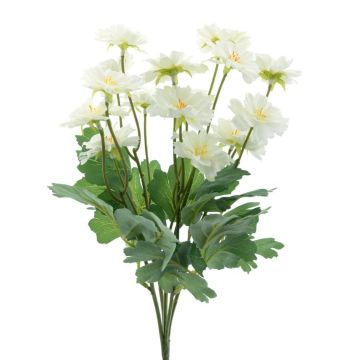 Margarina artificial LATTIE sobre varilla, color crema, 40 cm