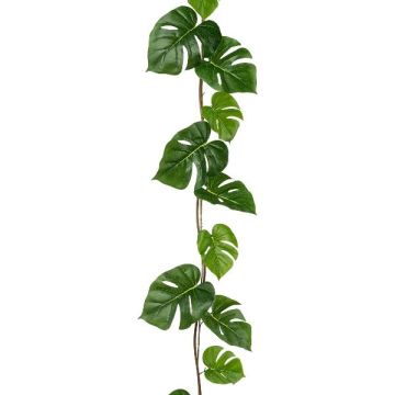 Guirnalda artificial de filodendro monstera deliciosa PABRON, 185 cm