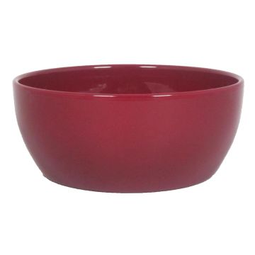 Bol de cerámica TEHERAN BRIDGE, rojo vino, 9,5cm, Ø24,5cm