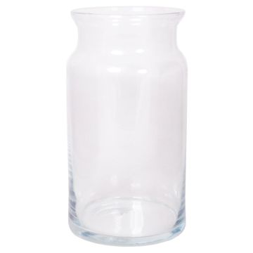 Porta velas de mesa HANNA OCEAN, transparente, 29cm, Ø16cm