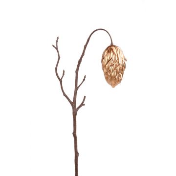 Rama de pino artificial EWALD con piñas, oro, 45cm