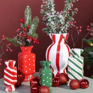 Brillo invernal en forma de caramelo