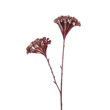 Celosia artificial TEGMINE, rojo oscuro, 70cm