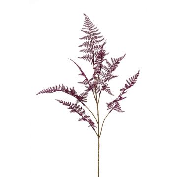 Rama artificial Asparagus plumosus ERVIN, púrpura, 85cm