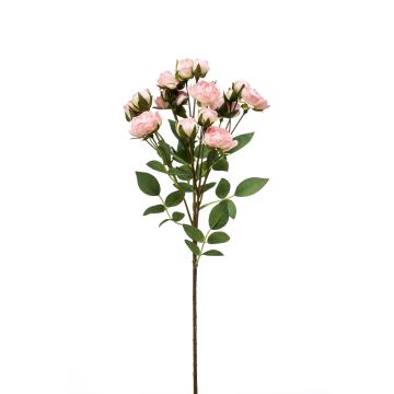 Rama de rosas falsas TOSSA, rosa, 55 cm