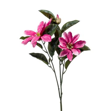 Magnolia de plástico BEGUR, fucsia, 80cm