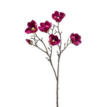 Magnolia de plástico ANEU, violeta, 65cm