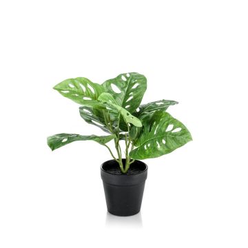 Filodendro monstera deliciosa de plástico PUYA, 30cm