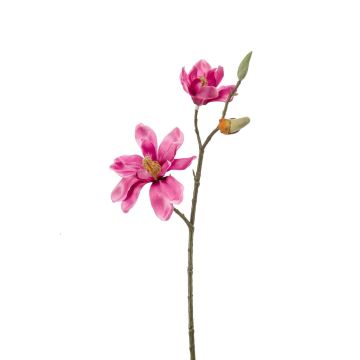 Flor textil de magnolia NOVELIE, rosa, 45cm