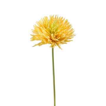 Flor de crisantemo artificial KISANNA, amarillo-verde, 60cm