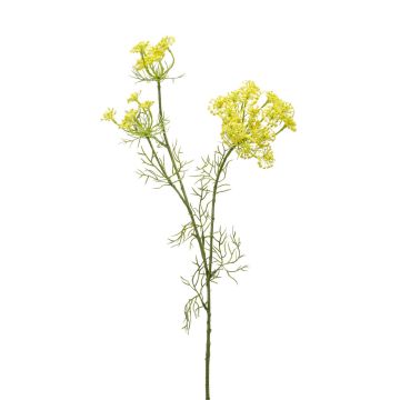 Rama de flor de eneldo artificial ALRESCHA con flores, amarillo, 85cm