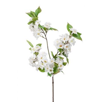 Rama de manzano artificial KULLAT con flores, blanco, 80cm
