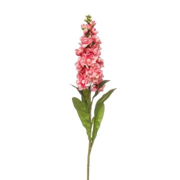 Flor artificial Levkoje DIHALLA, coral, 80 cm