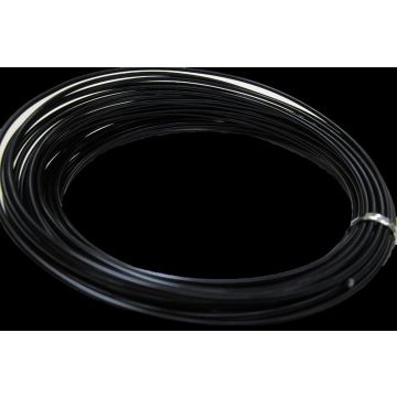 Alambre de aluminio TANEA, lacado en negro, 12 m, Ø 2 mm Alambre de aluminio TANEA, lacado en negro, 12 m, Ø 2 mm