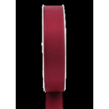 Cinta decorativa de poliéster WIARA, rojo oscuro, 50 m, 25 mm Cinta decorativa de poliéster WIARA, rojo oscuro, 50 m, 25 mm