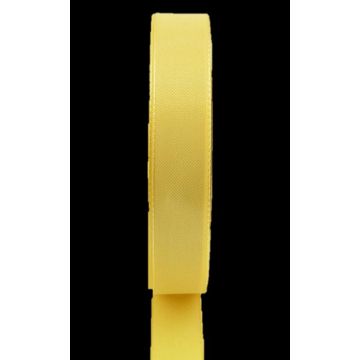 Cinta decorativa de poliéster WIARA, amarilla, 50 m, 25 mm Cinta decorativa de poliéster WIARA, amarilla, 50 m, 25 mm