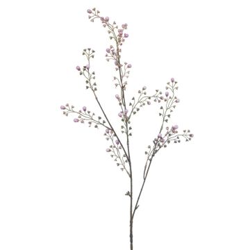 Rama decorativa de gaulteria PIXORA con bayas, lila claro, 85 cm