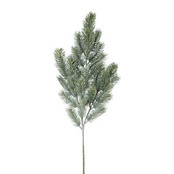 Rama decorativa de abeto azul SLOVAN, helada, blanco-verde, 65 cm Rama decorativa de abeto azul SLOVAN, helada, blanco-verde, 65 cm