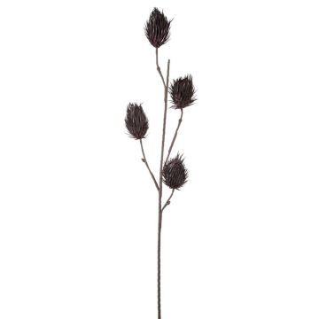 Cardo artificial MISAEL, morado oscuro, 120cm