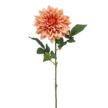 Flor artificial Dalia ZELRAN, melocotón, 70 cm