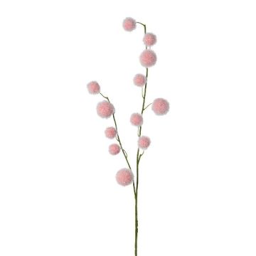Rama artificial de euforbia globosa YANIKA, con frutos, rosa, 105 cm Rama artificial de euforbia globosa YANIKA, con frutos, rosa, 105 cm