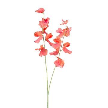 Rama artificial Lathyrus latifolius TERRAT, salmón, 90 cm