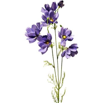 Rama decorativa con cestas HISSAN, lila oscuro, 75 cm