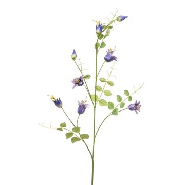 Rama decorativa de clemátide LENOMA, azul, 115 cm