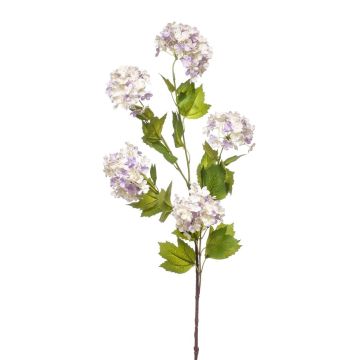 Rama decorativa de bola de nieve KIVAR, lila claro, 90 cm