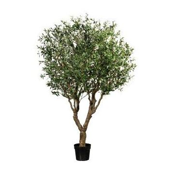 Olivo artificial YUKON con frutos, tronco artificial, 240 cm