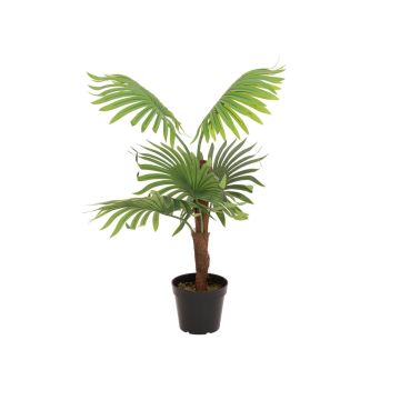 Palmera artificial Livistona rotundifolia GHADA, 90 cm Palmera artificial Livistona rotundifolia GHADA, 90 cm