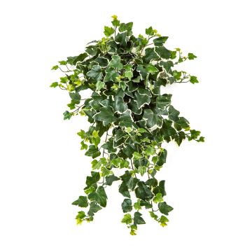 Hiedra artificial colgante ELANE, varilla, verde-blanco, 65 cm