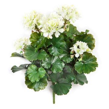 Geranio artificial OTTAVIA en varilla, crossdoor, crema, 40 cm