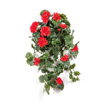Geranio artificial OTTAVIA en varilla, crossdoor, rojo, 65 cm