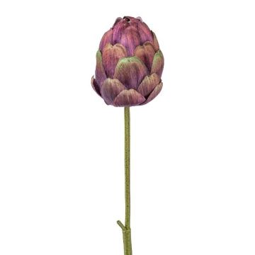 Verduras artificiales Alcachofa BABBYS, berenjena, 85 cm