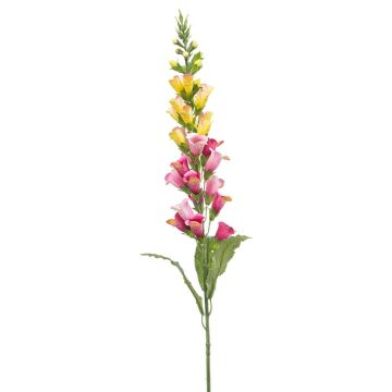 Flor artificial dedalera SCHYNRA, amarillo-rosa, 95 cm
