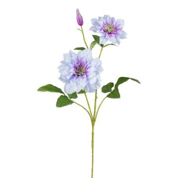 Rama de flores artificiales clemátide ZOLME, lavanda, 70 cm