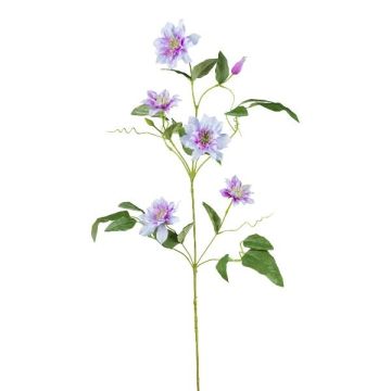 Rama de flores artificiales clemátide ZOLME, lavanda, 110 cm