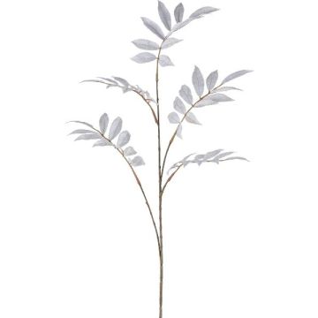 Rama decorativa serbal DRILTO, blanca, 80 cm