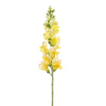 Flor artificial boca de dragón DAENERYS, amarilla, 80 cm