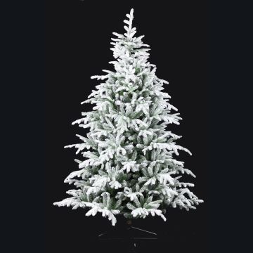Árbol de Navidad de plástico RENO SPEED, con nieve, 230cm, Ø155cm